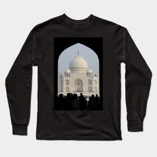 Taj Mahal Through The Gate Long Sleeve T-Shirt